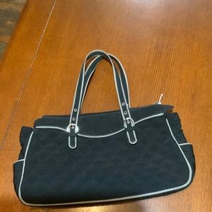 Vera Bradley Classic Black Quilt Purse Handbag